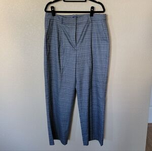J. Crew Factory Women's Grey Pleated Trouser Pants, Size 16